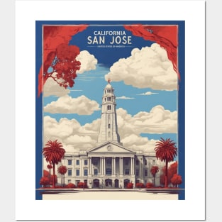 San Jose California United States of America Tourism Vintage Travel Posters and Art